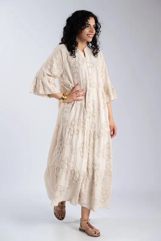 Boho Kippur Dress Details 