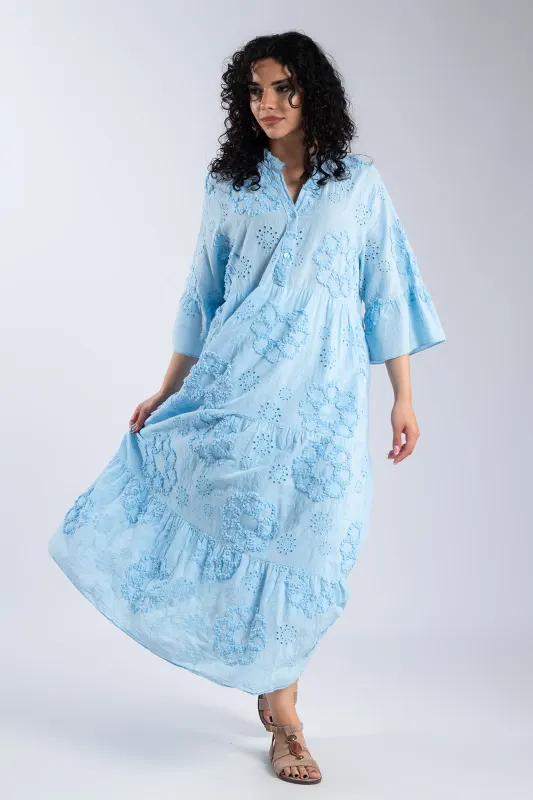 Boho Kippur Dress Details 