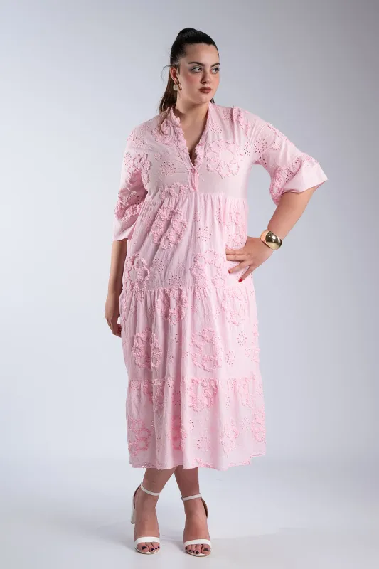 Φόρεμα Boho Κιπούρ Λεπτομέρειες