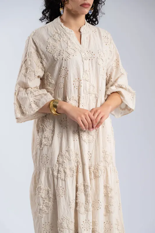 Φόρεμα Boho Κιπούρ Λεπτομέρειες