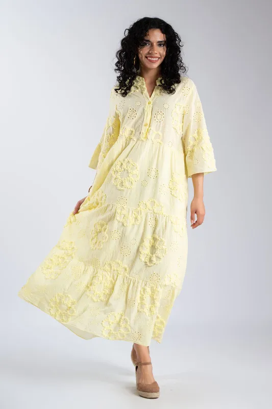 Boho Kippur Dress Details 