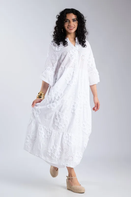 Boho Kippur Dress Details 