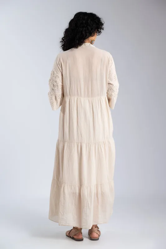 Φόρεμα Boho Κιπούρ Λεπτομέρειες