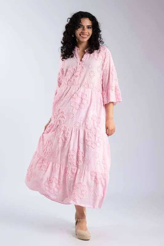 Boho Kippur Dress Details 