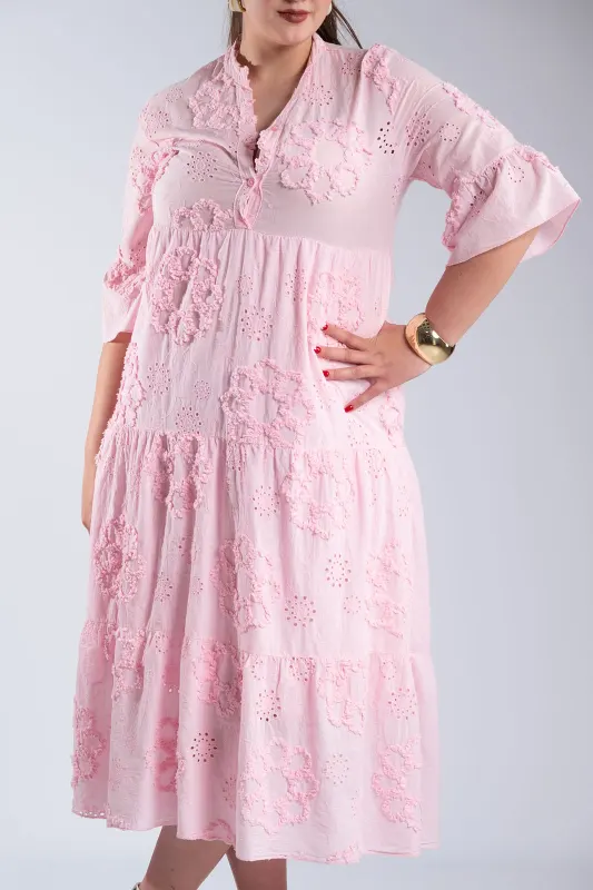 Φόρεμα Boho Κιπούρ Λεπτομέρειες