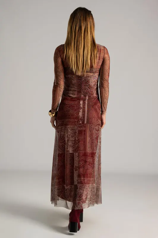 Φόρεμα C-throu Maxi Paisley