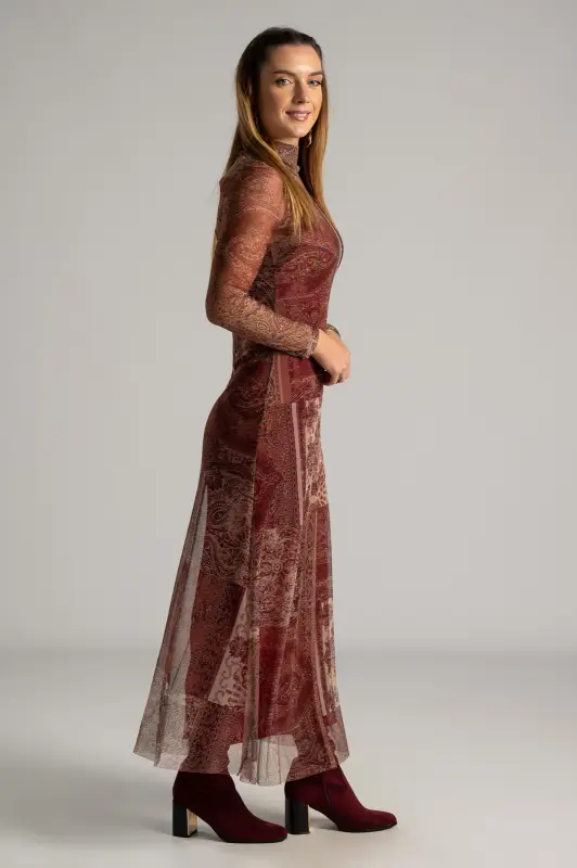 Φόρεμα C-throu Maxi Paisley