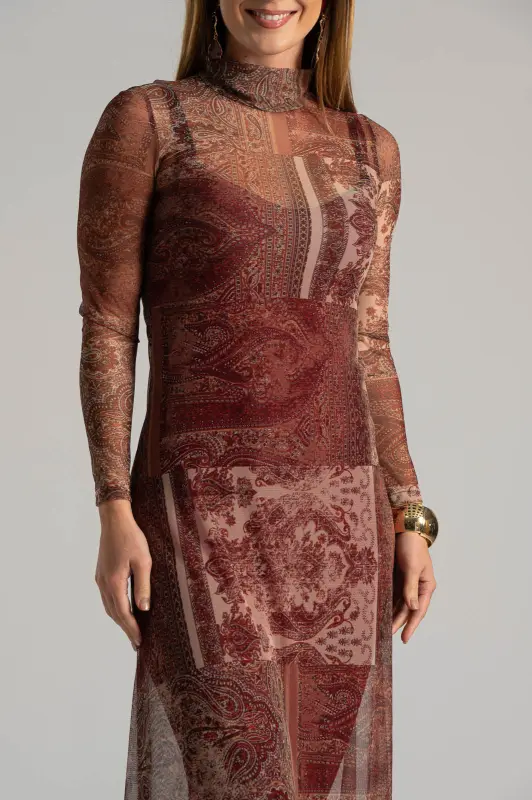 Φόρεμα C-throu Maxi Paisley