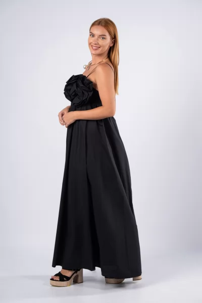 Dress Cotton Klelia Black