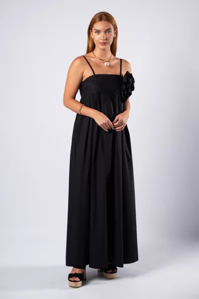 Dress Cotton Klelia Black