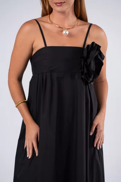 Dress Cotton Klelia Black