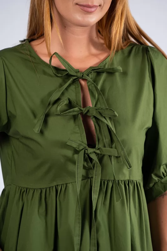 Dress Cotton Khaki
