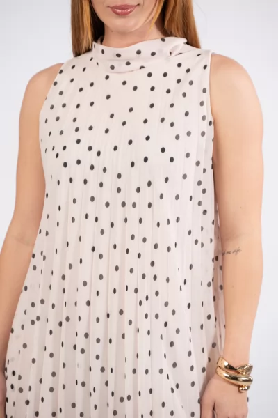 Dress Dafni Polka Dots White