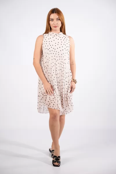 Dress Dafni Polka Dots White