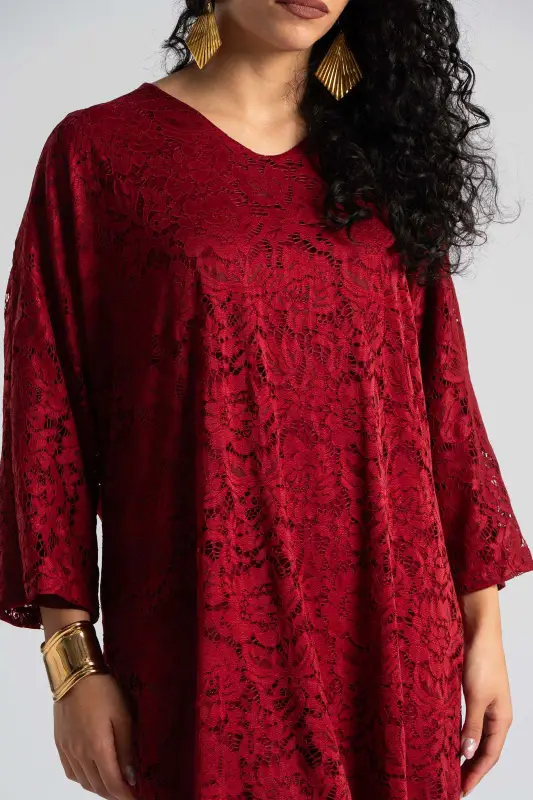 Φόρεμα Δαντέλα Φιόγκος Πλάτη