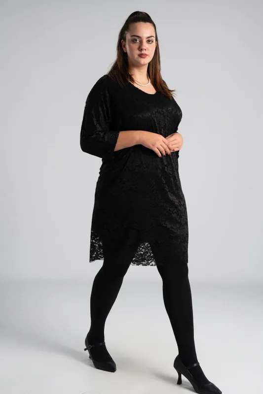 Φόρεμα Δαντέλα Φιόγκος Πλάτη