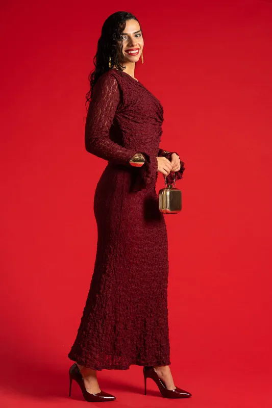 Dress Lace Sleeves Bell 