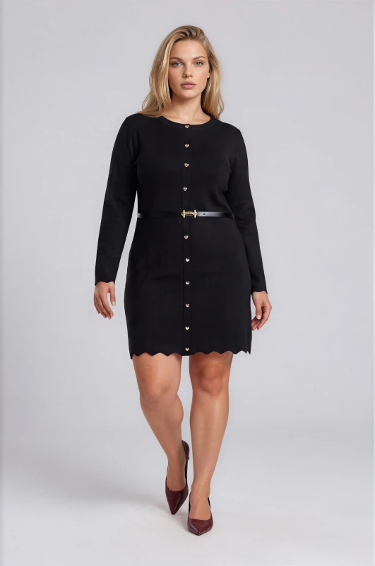 Dress Decorative Buttons Belt