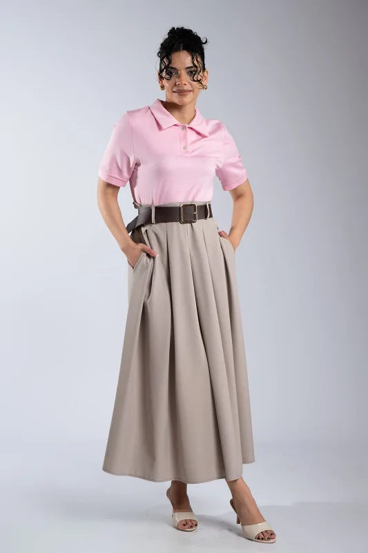 Double Color Dress