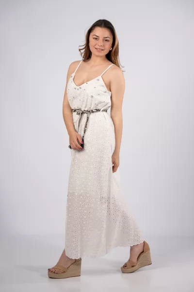 Φόρεμα Elise Λευκό