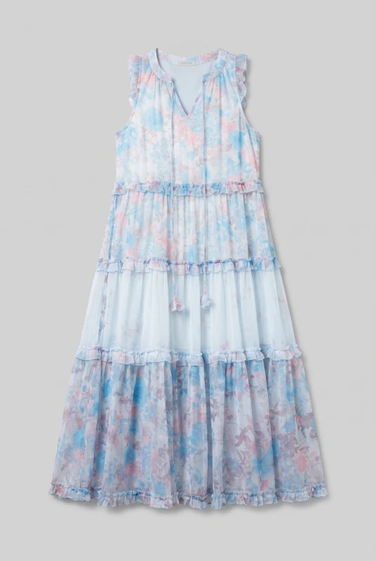 Eliza Sleeveless Floral Dress 
