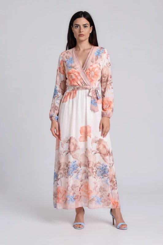 Φόρεμα Floral Κρουαζέ Emily