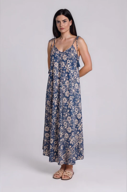 Dress Floral with Straps