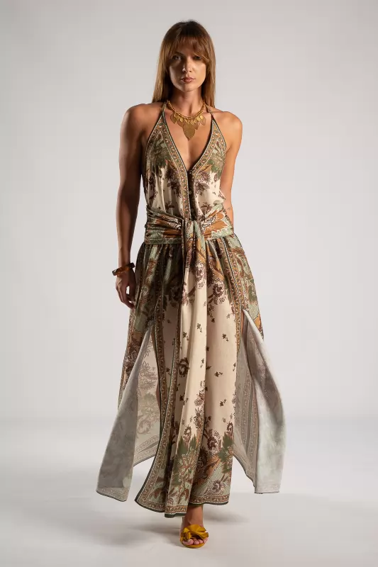 Φόρεμα Halter Boho Breeze