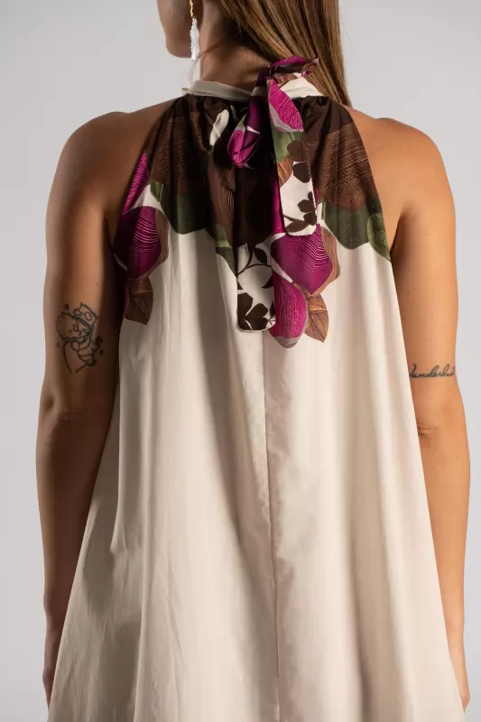 Φόρεμα Halter Floral