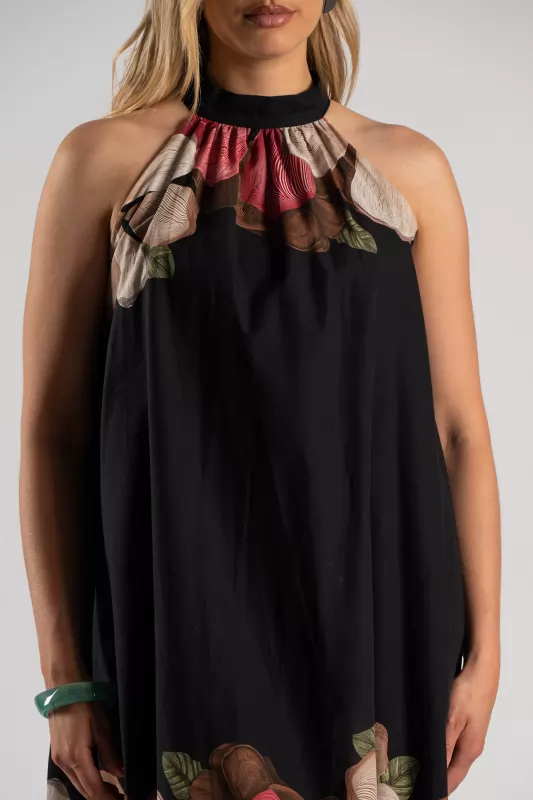 Φόρεμα Halter Floral