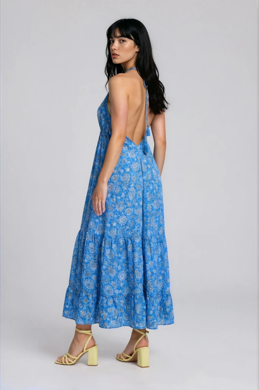 Dress Halter Neck Lahour