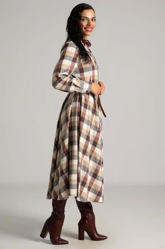 Dress Checkered Belt