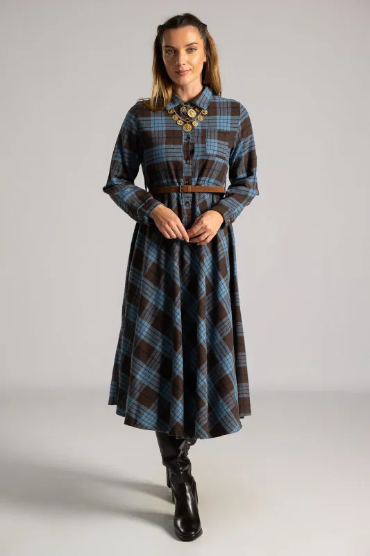 Dress Checkered Belt