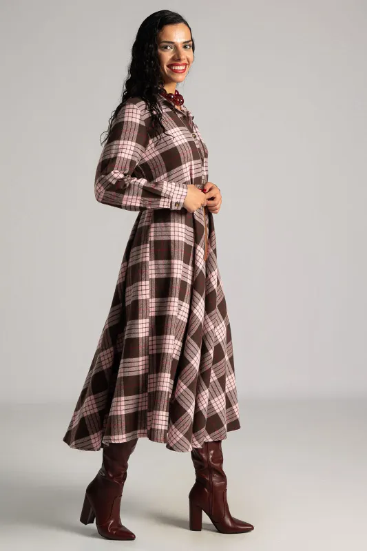 Dress Checkered Belt