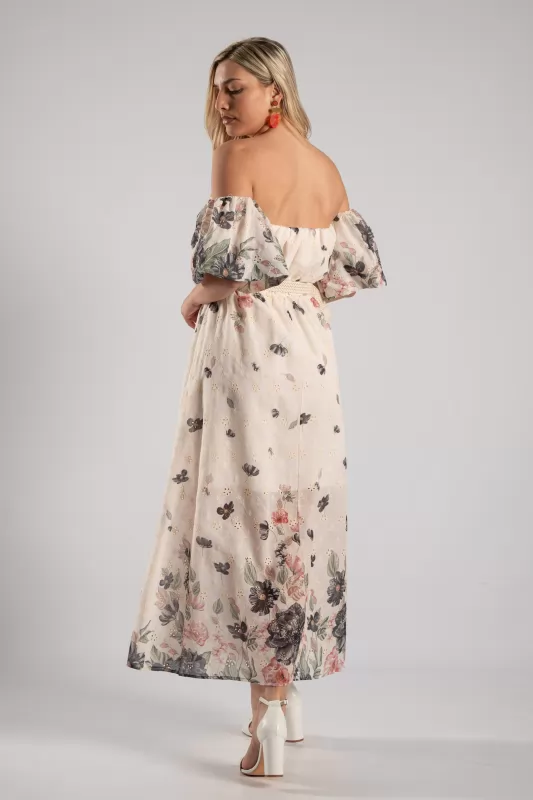 Φόρεμα Κιπούρ Floral Ezra