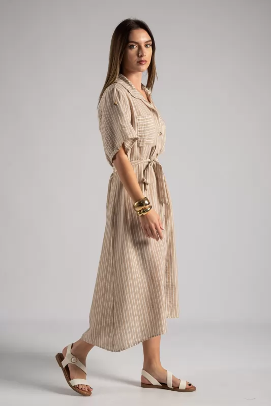 Dress Short Sleeves Semi-sleeved