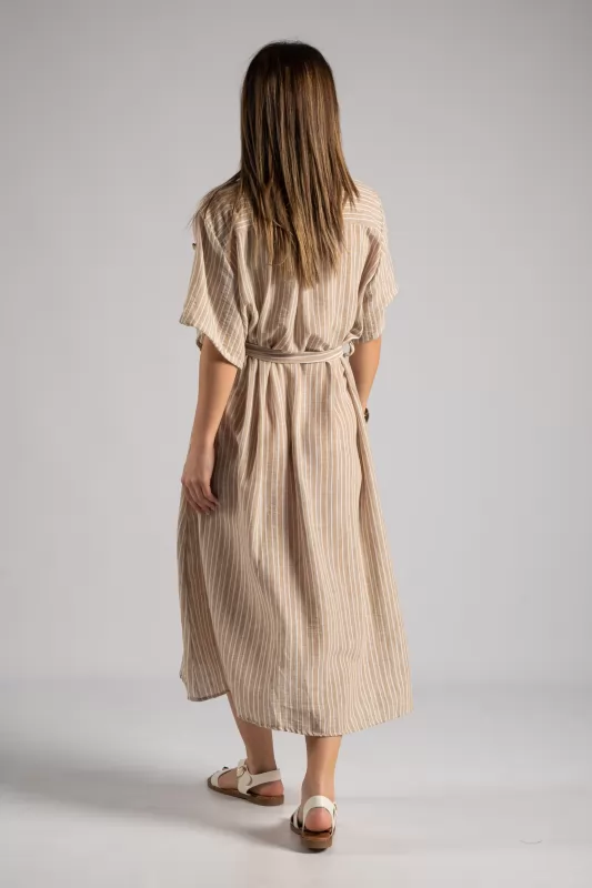 Dress Short Sleeves Semi-sleeved