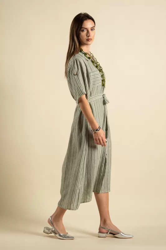 Dress Short Sleeves Semi-sleeved