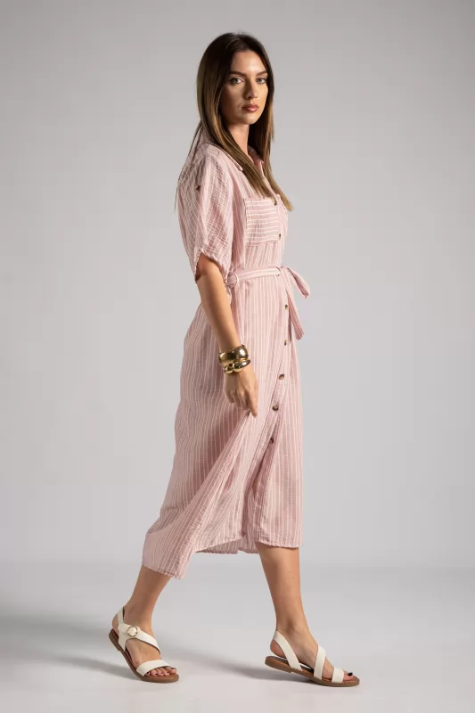 Dress Short Sleeves Semi-sleeved