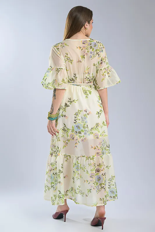 Φόρεμα Κρουάζε Floral Aria
