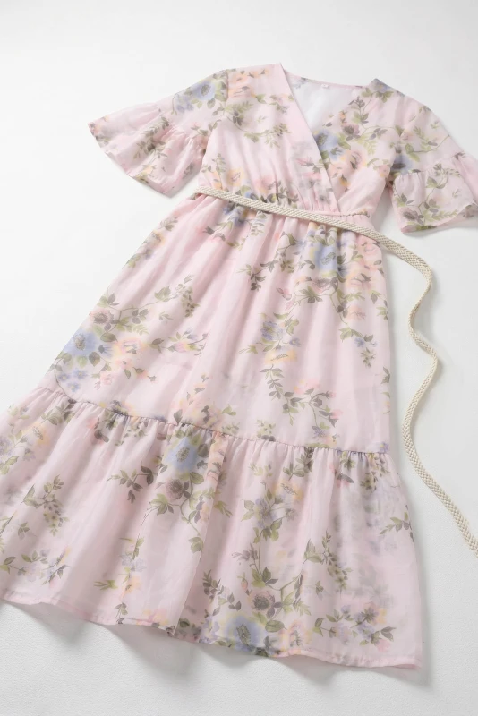 Φόρεμα Κρουάζε Floral Aria