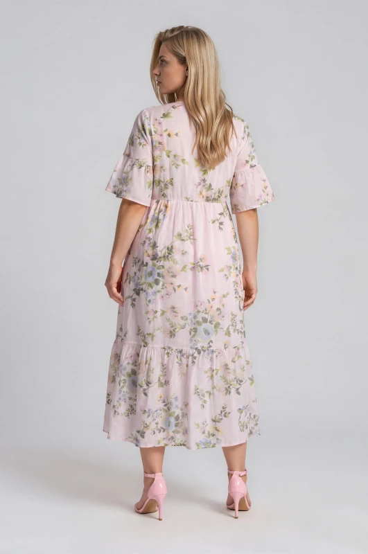 Φόρεμα Κρουάζε Floral Aria