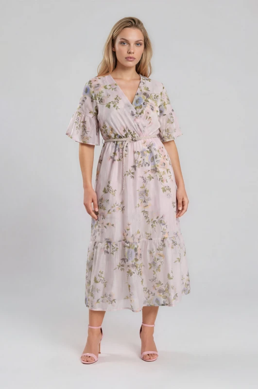 Φόρεμα Κρουάζε Floral Aria
