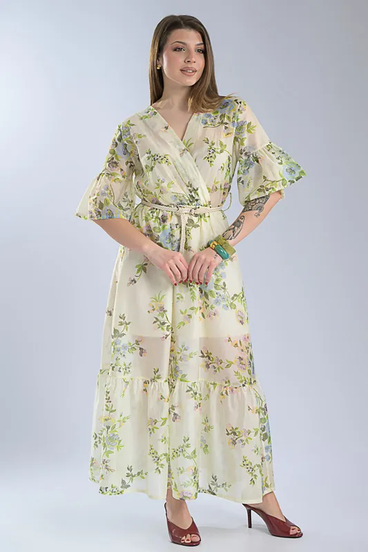 Φόρεμα Κρουάζε Floral Aria