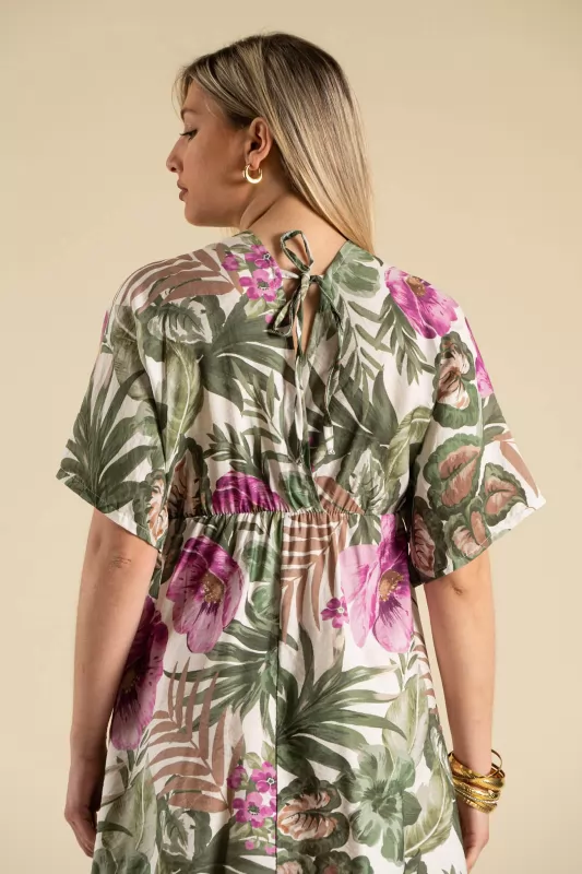 Φόρεμα Κρουαζέ Floral Mini
