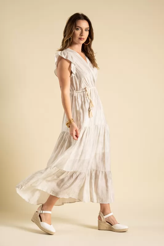 Φόρεμα Κρουαζε Tie Dye Midi