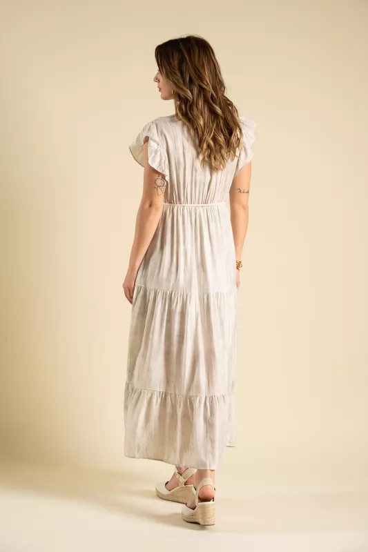 Φόρεμα Κρουαζε Tie Dye Midi