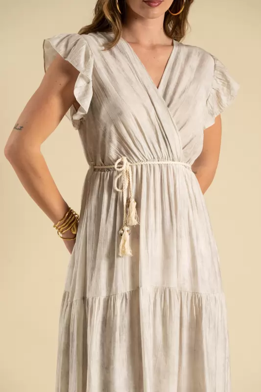 Φόρεμα Κρουαζε Tie Dye Midi