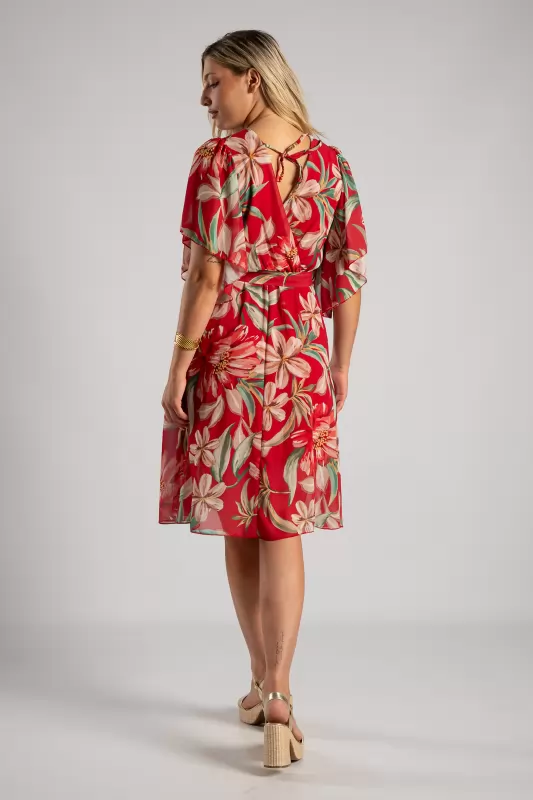 Dress Croisette Volant Sleeves
