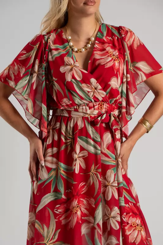 Dress Croisette Volant Sleeves
